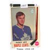 Image 1 : Topps 1968-69 Hockey Card  - Ricky Ley