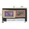 Image 1 : Postal, Royal Couple 2 Generations Stamps