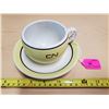 Image 1 : CNR '70 CUP & SAUCER (YELLOW)