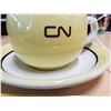 Image 2 : CNR '70 CUP & SAUCER (YELLOW)