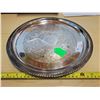 Image 1 : VIA RAIL LG SILVER PLATED PLATTER