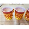 Image 2 : LOT OF 4 FIRE KING MUGS