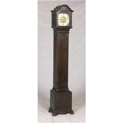 VINTAGE MAHOGANY GRANDMOTHER CLOCK