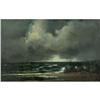 Image 1 : OIL PAINTING STORMY SEA SIGNED ''THOMAS'' ITALIAN FR