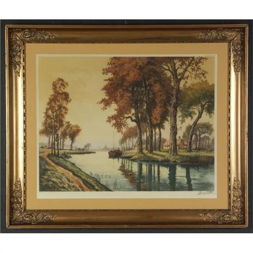 AQUATINT A LA POUPEE FRANCIS ROTH FRENCH VILLAGE