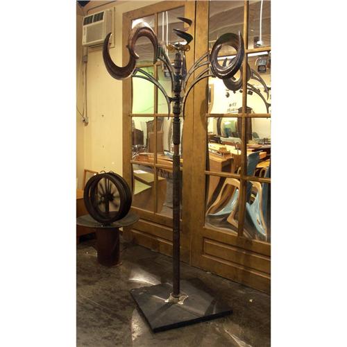 KINETIC WIND SCULPTURE ANDREW CARSON GARDEN ART