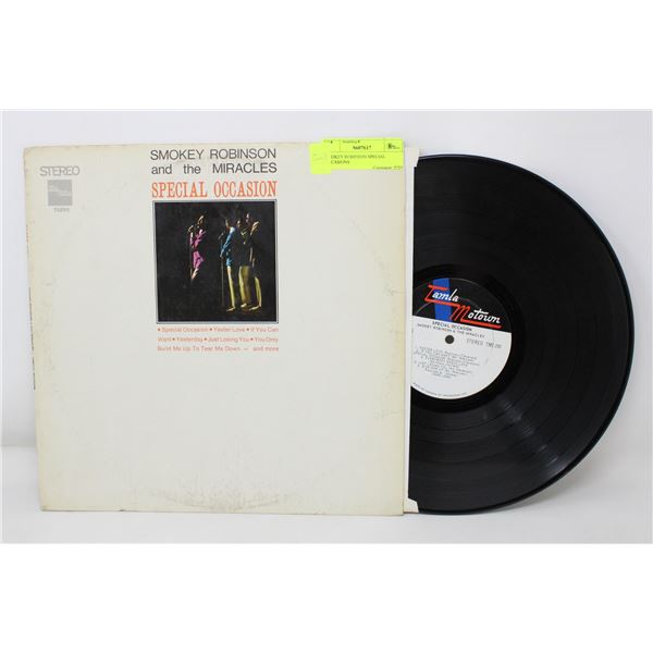 SMOKEY ROBINSON SPECIAL OCCASIONS