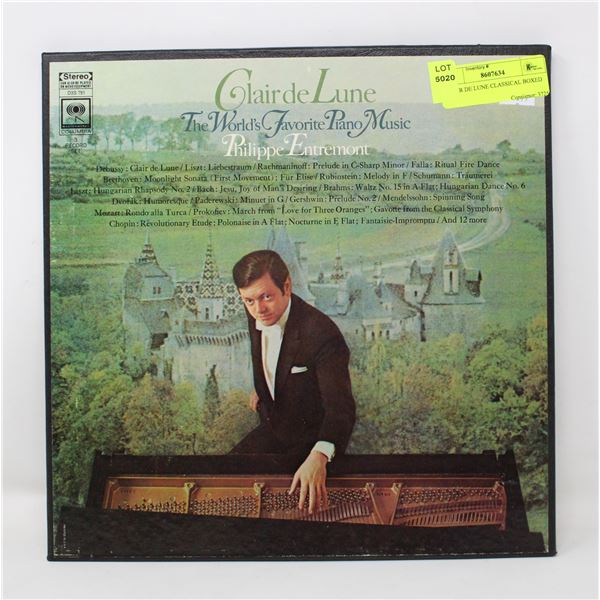 CLAIR DE LUNE CLASSICAL BOXED SET