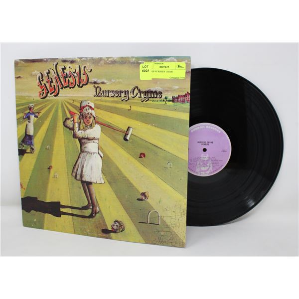 GENESIS NURSERY CRIME