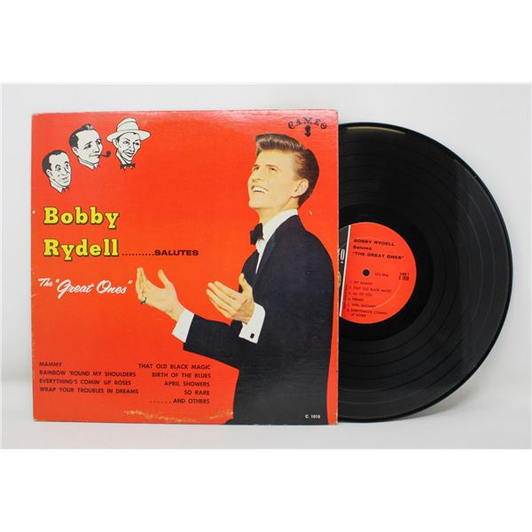 BOBBY RYDELL SALUTES THE GREAT ONES