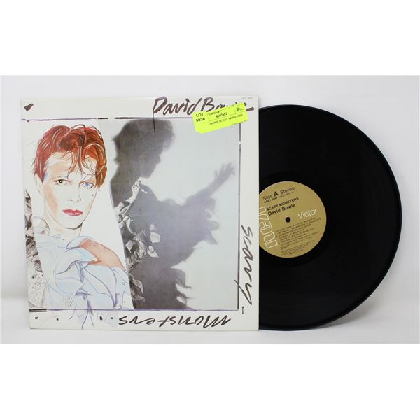 DAVID BOWIE SCARY MONSTERS