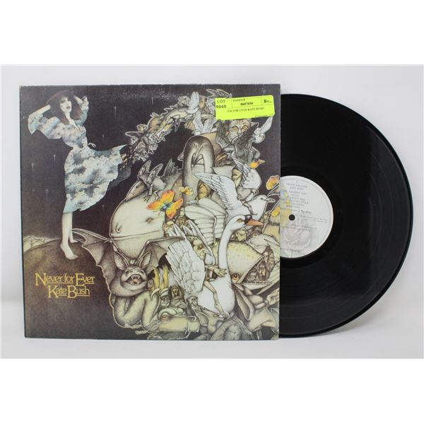 NEVER FOR EVER KATE BUSH