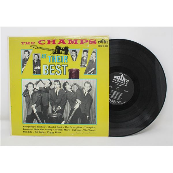 THE CHAMPS AT THEIR BEST