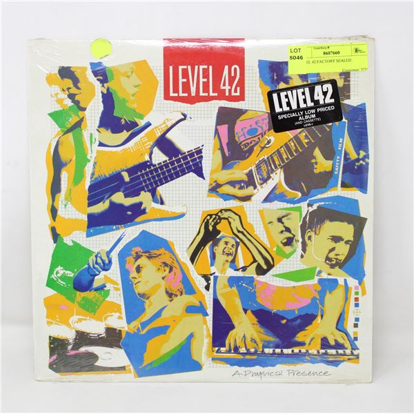 LEVEL 42 FACTORY SEALED
