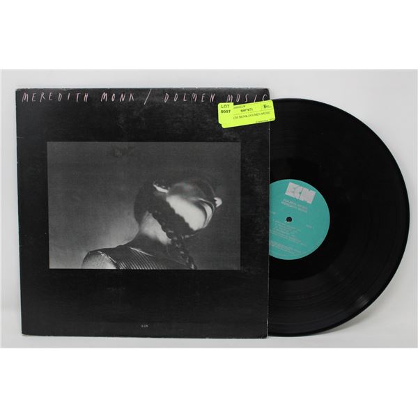 MEREDITH MONK DOLMEN MUSIC