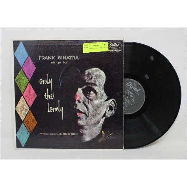 FRANK SINATRA ONLY THE LONELY