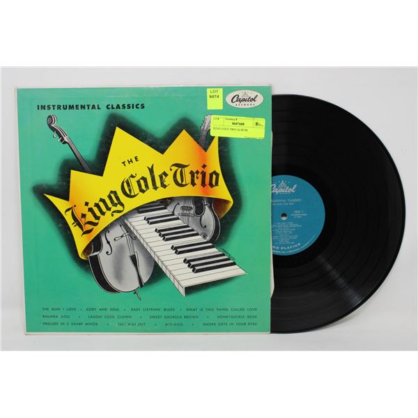 KING COLE TRIO ALBUM