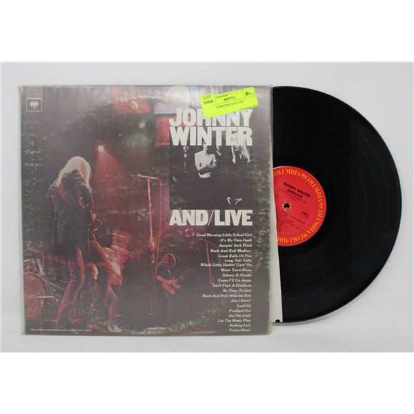 JOHNNY WINTER AND LIVE