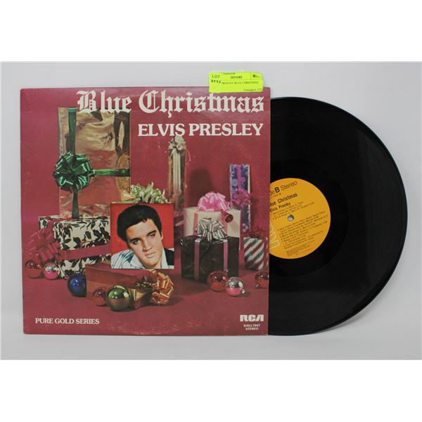 ELVIS PRESLEY BLUE CHRISTMAS RCA