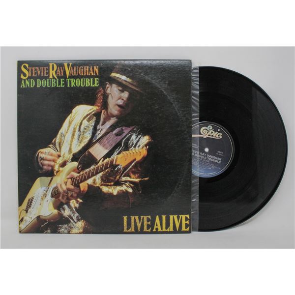 STEVIE RAY VAUGHN & DOUBLE TROUBLE LIVE ALIVE