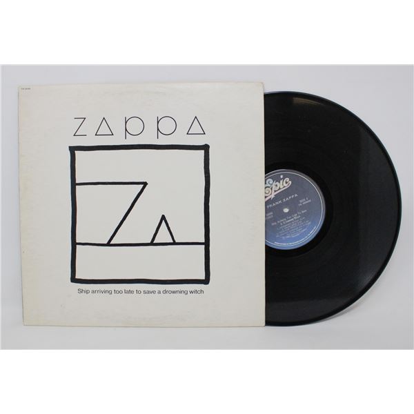 FRANK ZAPPA DROWNING WITCH LP