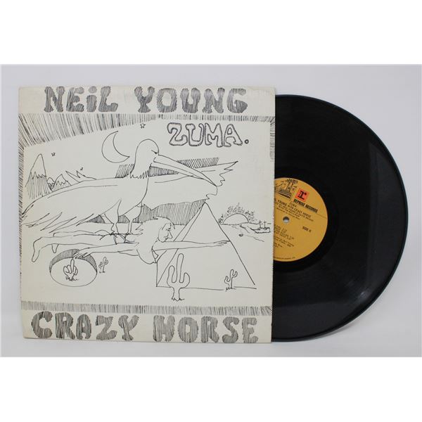 NEIL YOUNG ZUMA LP