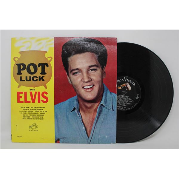 ELVIS PRESLEY POT LUCK
