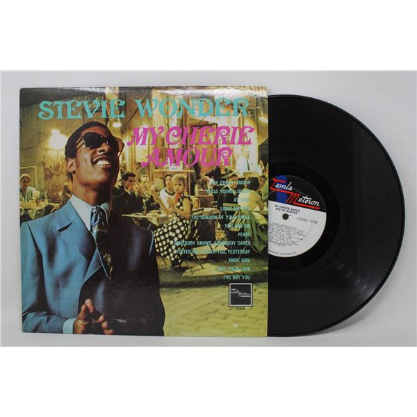 STEVIE WONDER MY CHERIE AMOUR LP