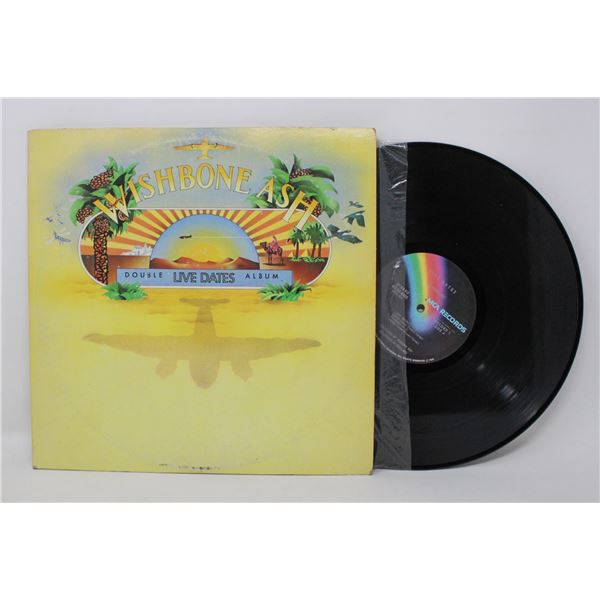 WISHBONE ASH LIVE DOUBLE LP