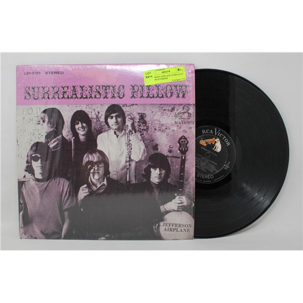 JEFFERSON AIRPLANE SURREALIST PILLOW IN SHRINK