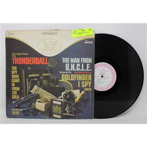 JAMES BOND AND MAN FROM UNCLE THEMES