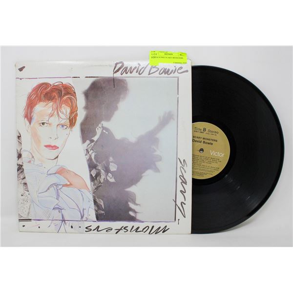 DAVID BOWIE SCARY MONSTERS
