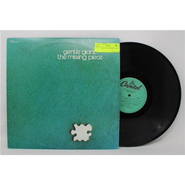 GENTLE GIANT THE MISSING PIECE
