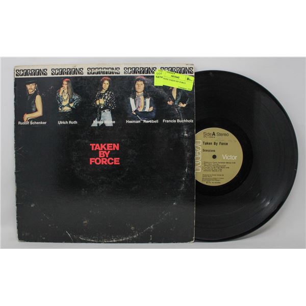 SCORPIONS TAKEN BY FORCE