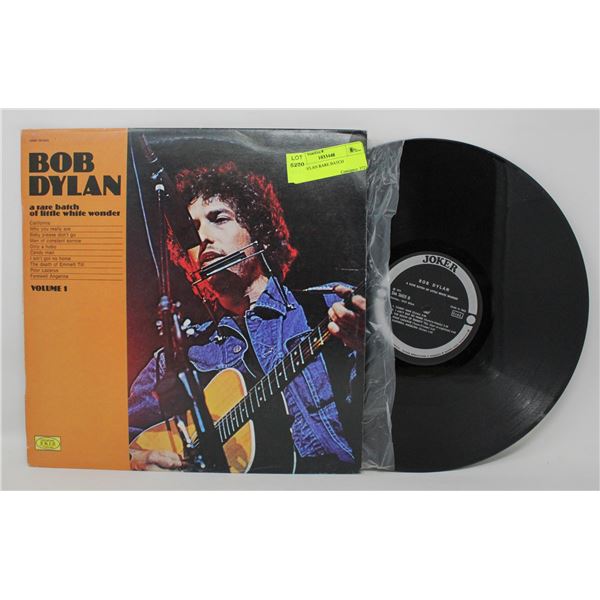 BOB DYLAN RARE BATCH