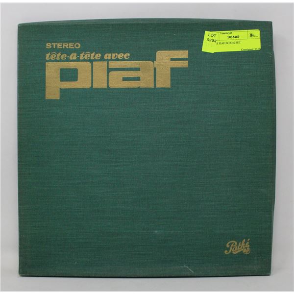 EDITH PIAF BOXES SET