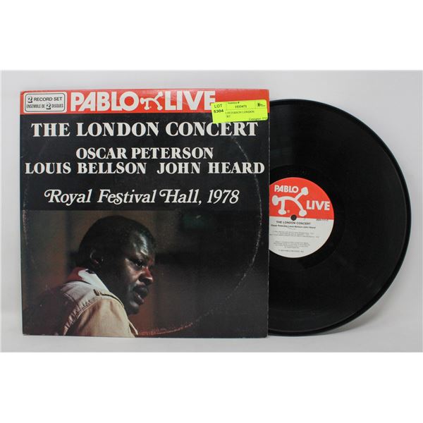 OSCAR PETERSON LONDON CONCERT