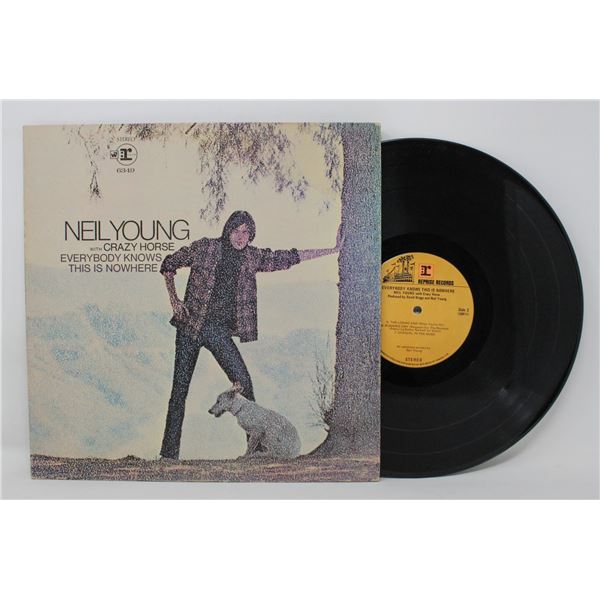 NEIL YOUNG EVERYBODY KNOWS THIS IS NOWHERE