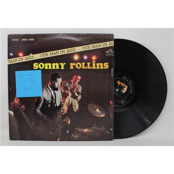 SONNY ROLLINS OUR MAN IN JAZZ