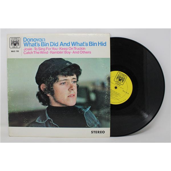 DONOVAN WHATS BIN DID WHATS BIN HID