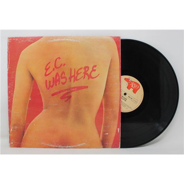 ERIC CLAPTON EC WAS HERE