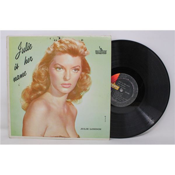 JULIE LONDON JULIE IS HER NAME JAZZ LP RARE