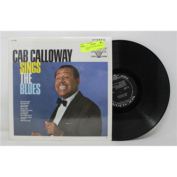 CAB CALLOWAY SINGS THE BLUES IN SHRINK