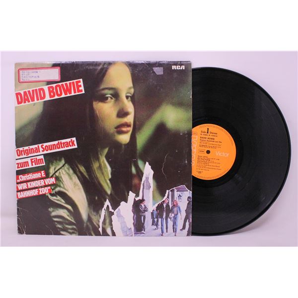DAVID BOWIE GERMAN IMPORT ALBUM