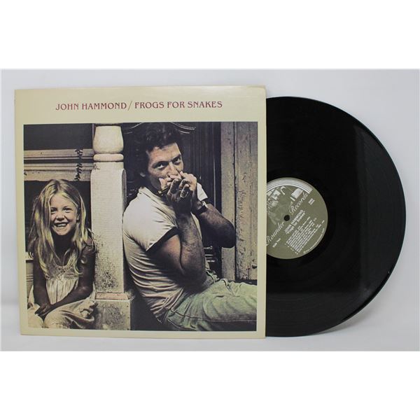 JOHN HAMMOND FROGS FOR SNAKES