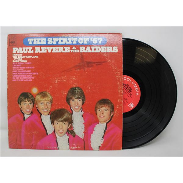 PAUL REVERE AND THE RAIDERS