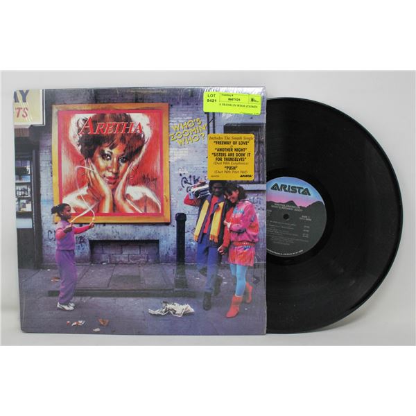 ARETHA FRANKLIN WHOS ZOOMIN WHO