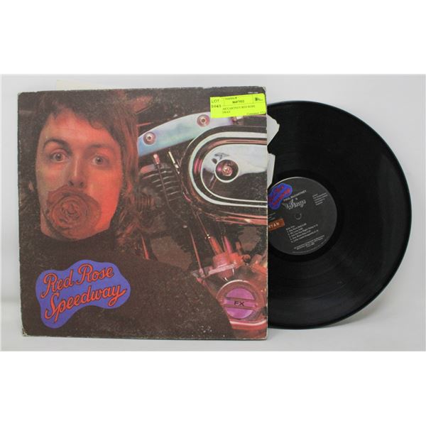 PAUL MCCARTNEY RED ROSE SPEEDWAY