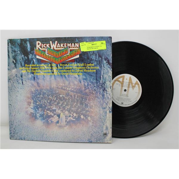 RICK WAKEMAN JOURNEY TO CENTRE OF THE EARTH