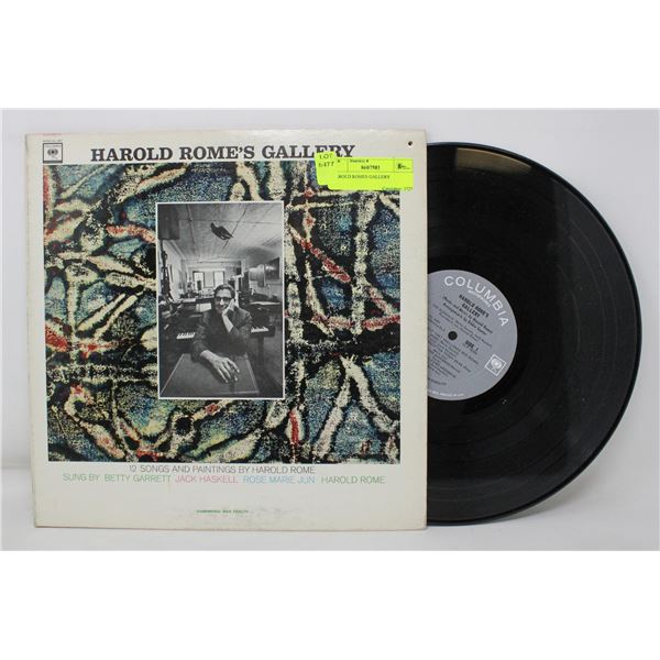 HAROLD ROMES GALLERY